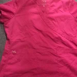 Set of  large  scrubs